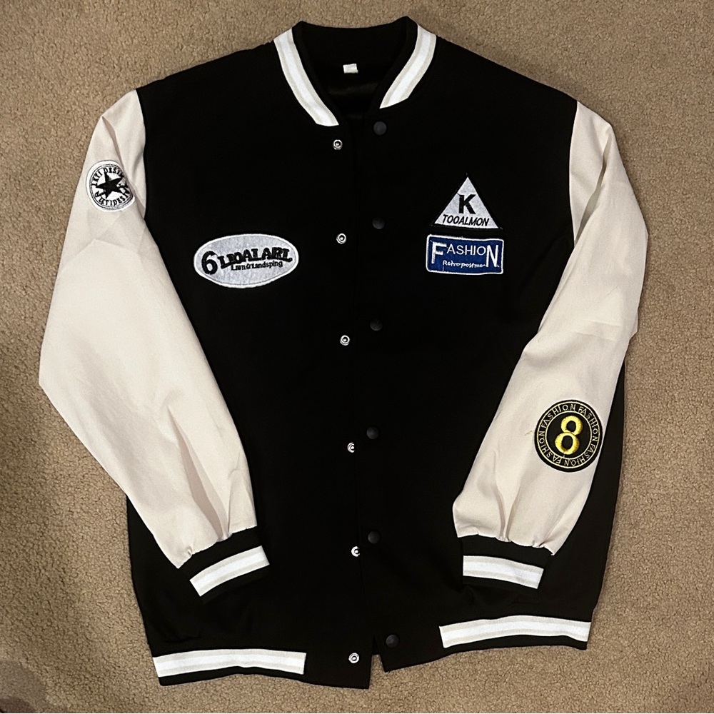 Varsity Jacket for Women, and Kids, size L, lightweight